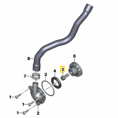 Parafuso Isa C/Anilha M10X1X25