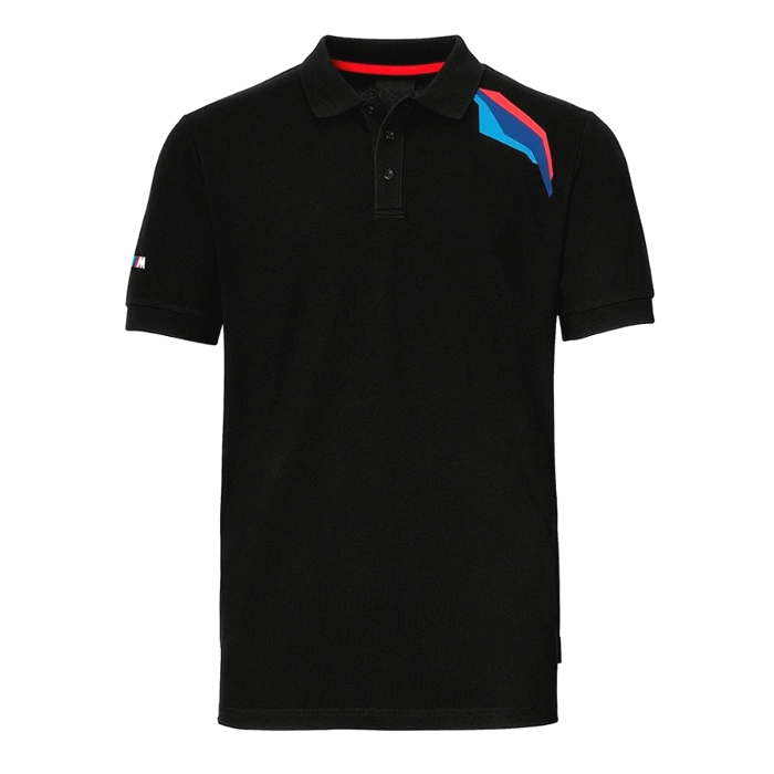 Camisa Polo  BMW Motorsport Masculina Preta