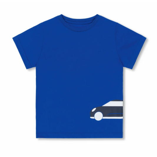 T-shirt Infantil BMW Car Azul
