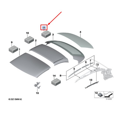 Kit Fixação do Friso BMW
