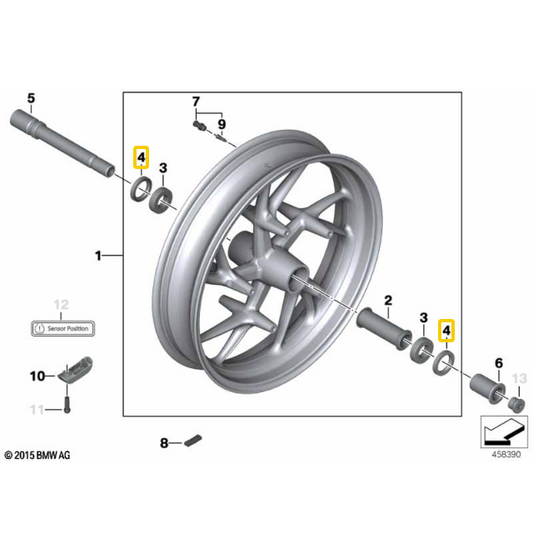 Anel Retentor 35X52X7