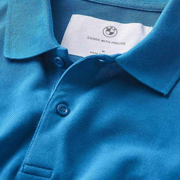 Camisa Polo BMW Organic Azul Ink