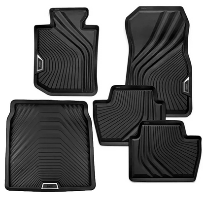 Kit de Tapetes Série 3 - Dianteiro, Traseiro e Porta-Malas