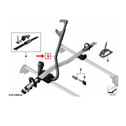 Suporte de Bicicleta MINI  Teto