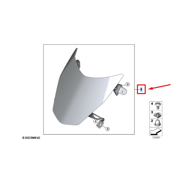 Protetor de Farol BMW R 1300 GS
