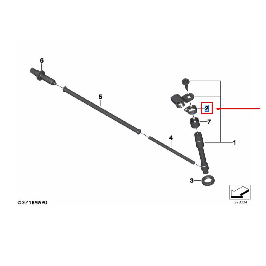 Mola Helicoidal Cilíndrica BMW S 1000 R / S 1000 RR / S 1000 XR