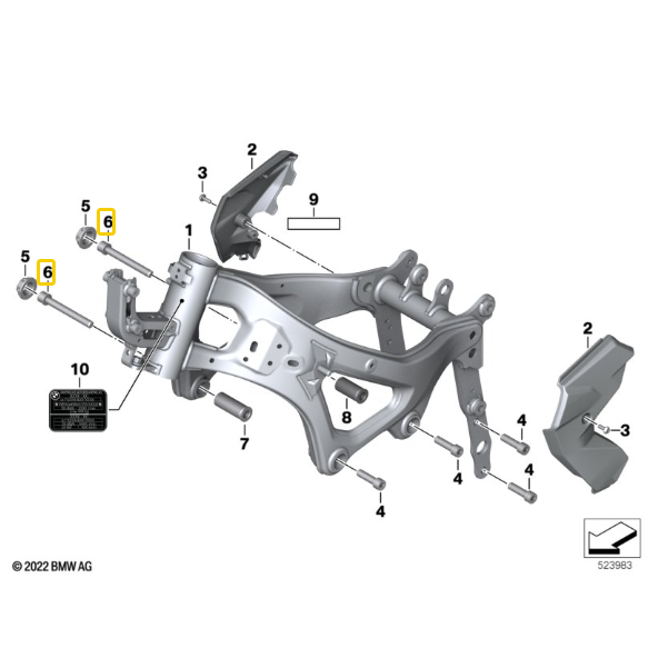 Parafuso Torx Interior M12X100