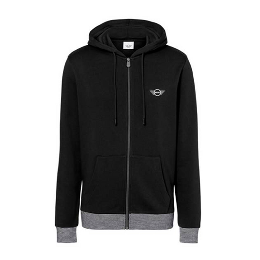 Moletom MINI Zip Hoodie Masculino Preto