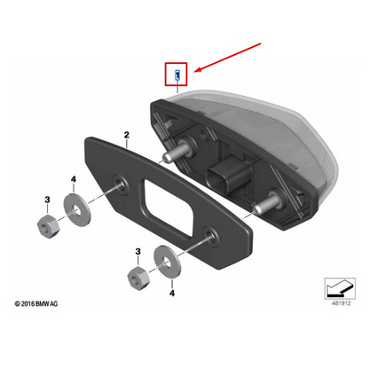 Farol Traseiro Led G 310 GS / G 310 R