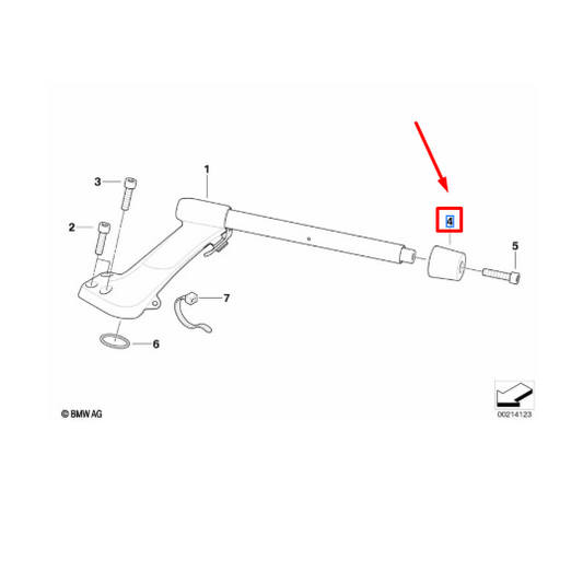 Contrapeso do Guiador BMW R 1200 RT/ R 1200 S/ F 800 GS N4