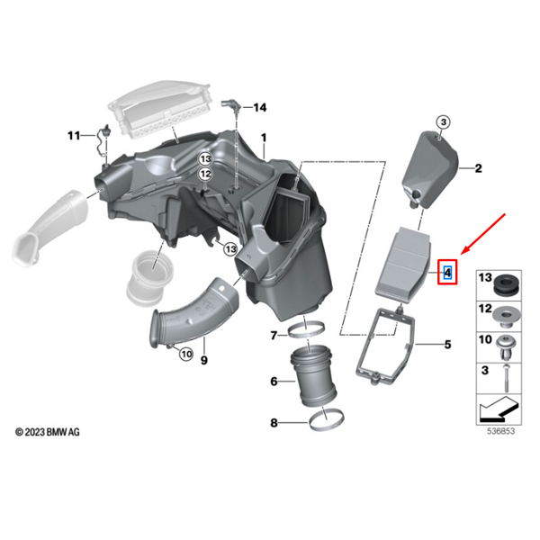 Filtro de Ar BMW R 1300 GS / R 1300 GS ADV