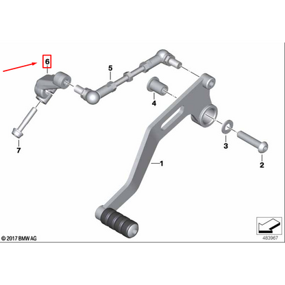 Alavanca Seletora BMW