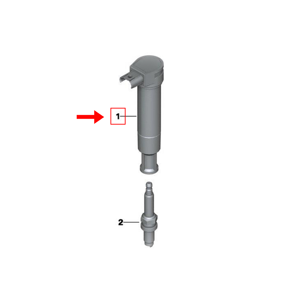Bobina De Ignição BMW Motorrad  F 800 GSA / F 800 GS / F 800 R / F 750 GS