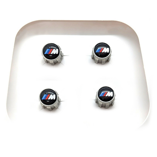 BMW Valve Caps - Classic Metal