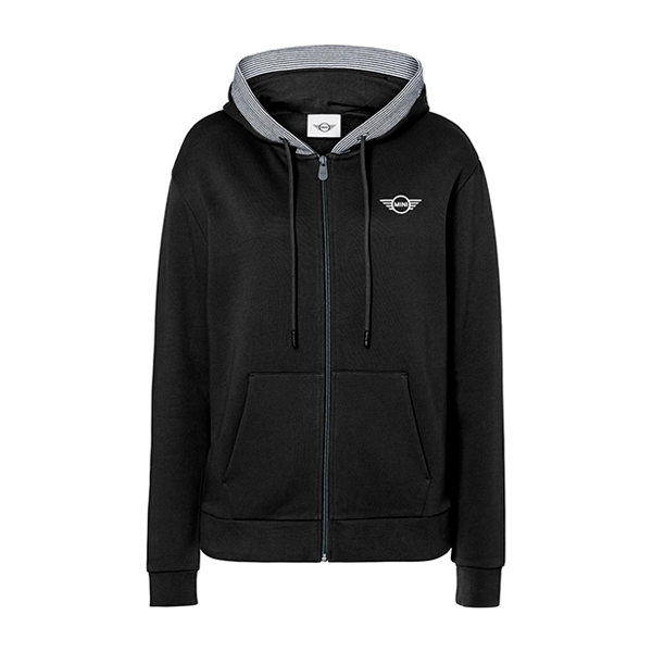 Moletom MINI Zip Hoodie Feminino Preto