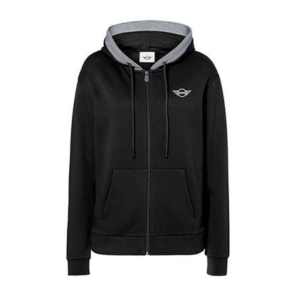 Moletom MINI Zip Hoodie Feminino Preto