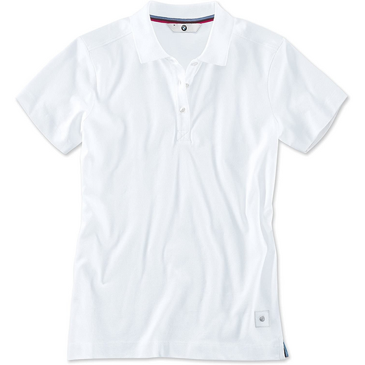 Camisa Polo BMW Branca Feminina