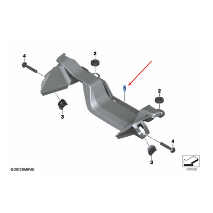 Acabamento Painel Farol BMW R 1200 GS / ADV, R 1250 GS / ADV