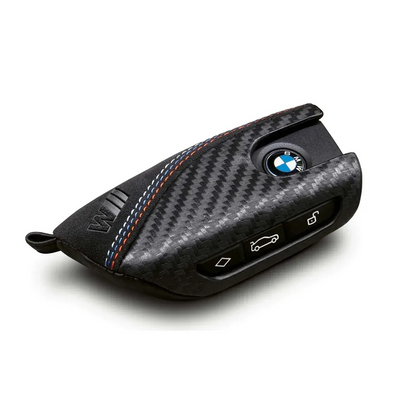 BMW M Key Case  Alcântara e Carbono