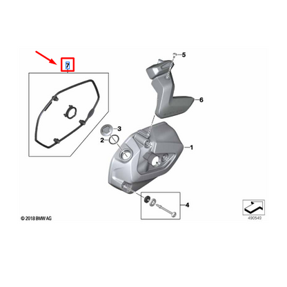 Conjunto De Juntas Da Tampa De Válvulas R 1250 GS / R 1250 GSA