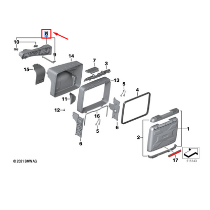 Trancamento Mala Lado Direito