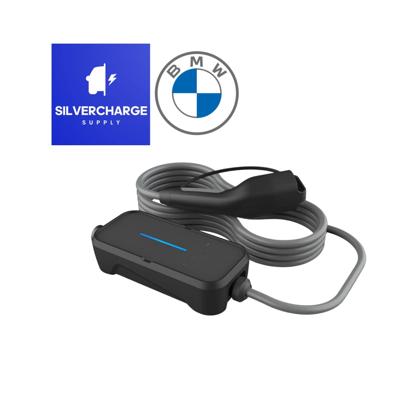 Carregador Flexível BMW Tipo 2 Com Cabo 16A Portátil Para Veículos Elétricos