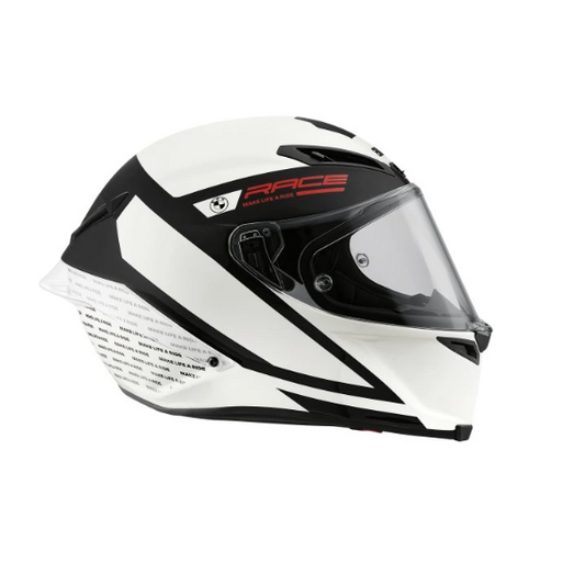 Capacete BMW Motorrad M Pro Race White Curbs
