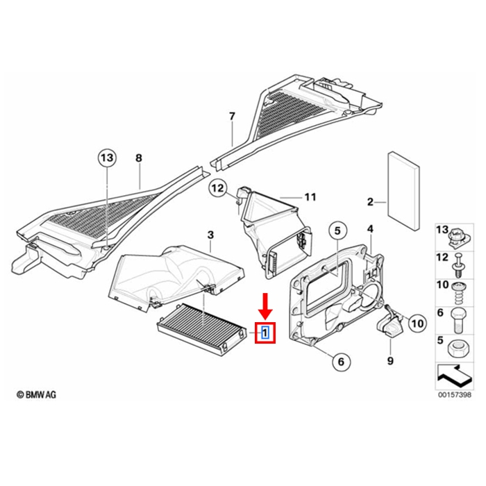 Filtro De Ar X5 / X6