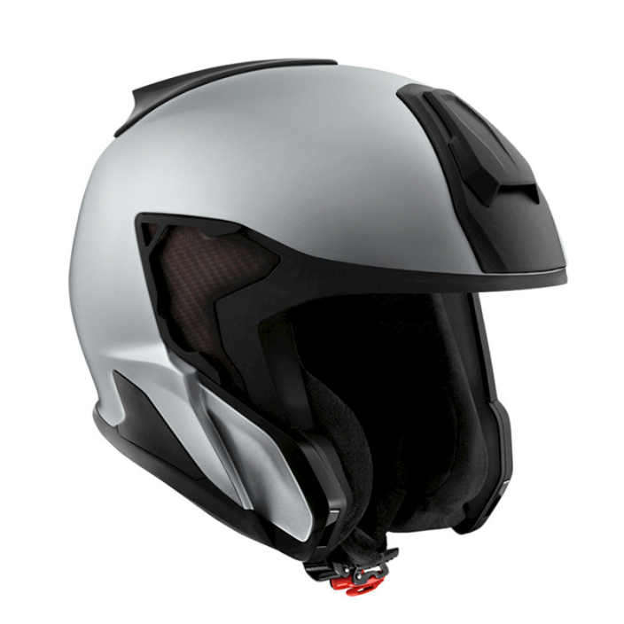 Capacete System 7 Carbon Silver
