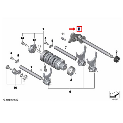 Veio De Mudança Caixa Velocidades  BMW Motorrad G 310 GS / G 310 R
