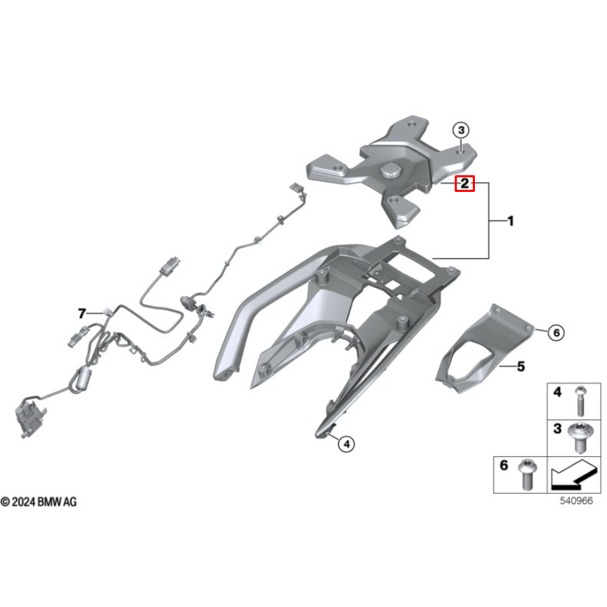 Kit de Porta- TopCase
