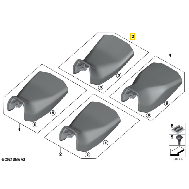 Banco Rebaixado BMW Motorrad R 1300 GS Adventure