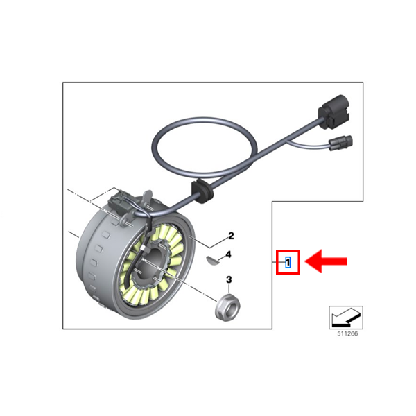Alternador Com Roda Livre G 310 GS / G 310 R