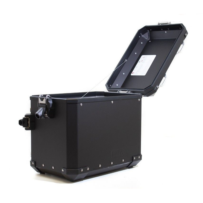 Mala de Alumínio Esquerda Preta BMW R 1250 GS R 1200 GS F 850 GS F 850 GS ADV