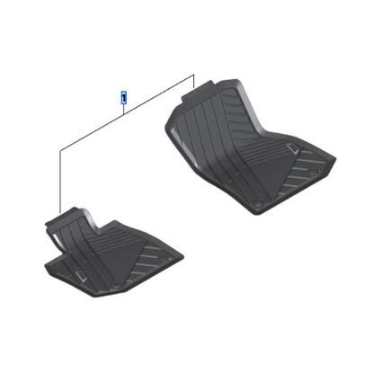 Tapetes G45 X3 Dianteiros BMW