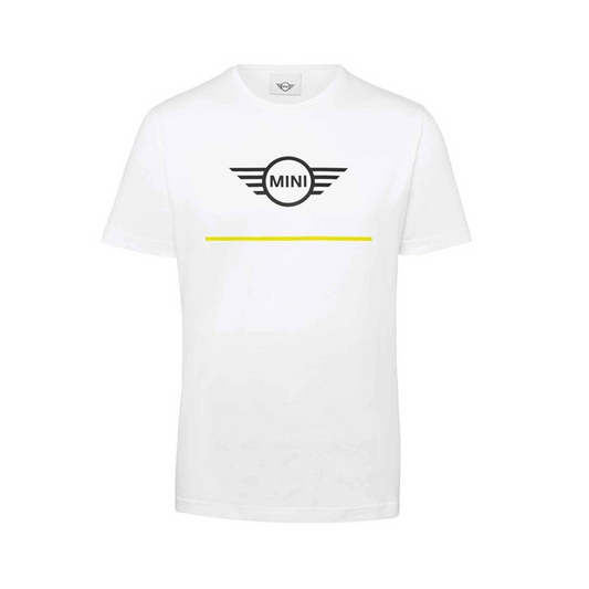 T-shirt MINI Wing Logo Masculina Branca