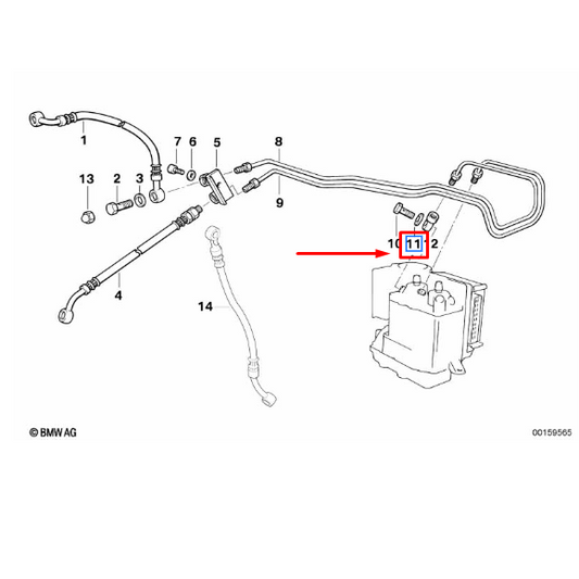Anel Vedante BMW 125i/ 320i/ MINI Countryman N11