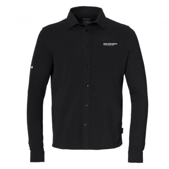Camisa Manga Longa Masculina Preta BMW
