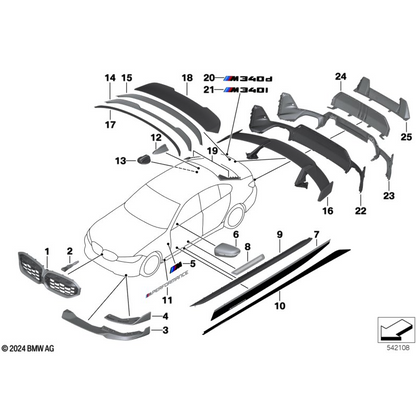 Cobertura Da Soleira BMW