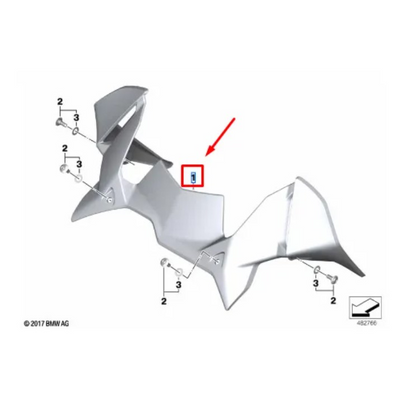 Kit Peças Carenagem BMW R 1250 GS / GSA