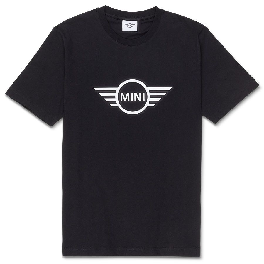 T-shirt MINI Logo Wing Embossed Preta