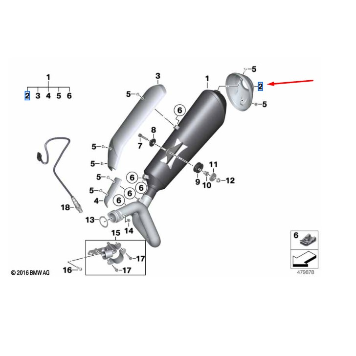 Acabamento Lateral Escape e Ponteira BMW G 310 GS / G 310 R