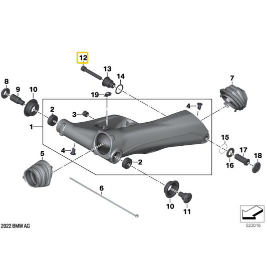 Parafuso De Torx Interior M5X12