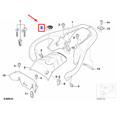 Emblema Com Película Adesiva BMW