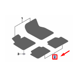 Tapete Traseiro MINI JCW