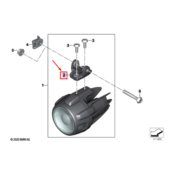 Adaptador Para Farol Auxiliar (Milha)