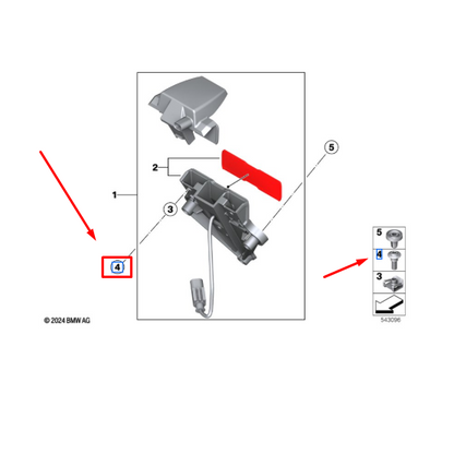Parafuso da Carroçaria Sem Colar M5X14