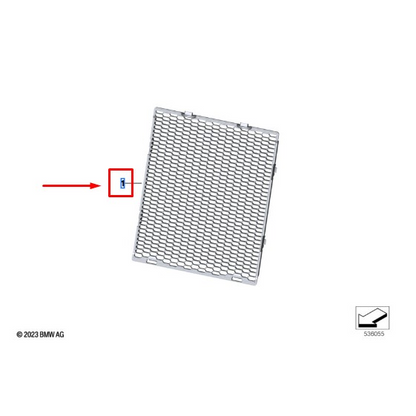 Grelha de proteção do Radiador  BMW R 1300 GS / R 1300 GS Adventure