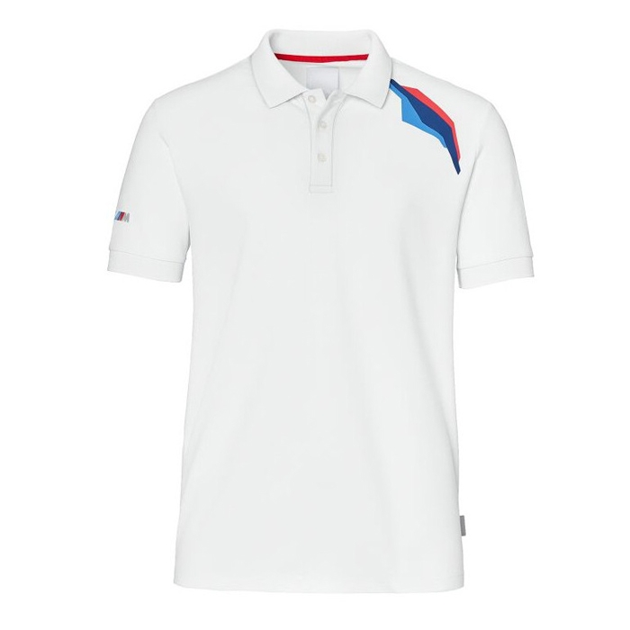 Camisa Polo Motorsport Branca BMW