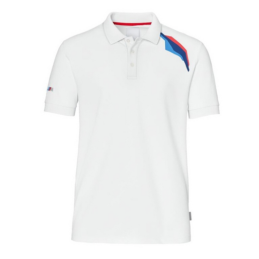 Camisa Polo Motorsport Branca BMW
